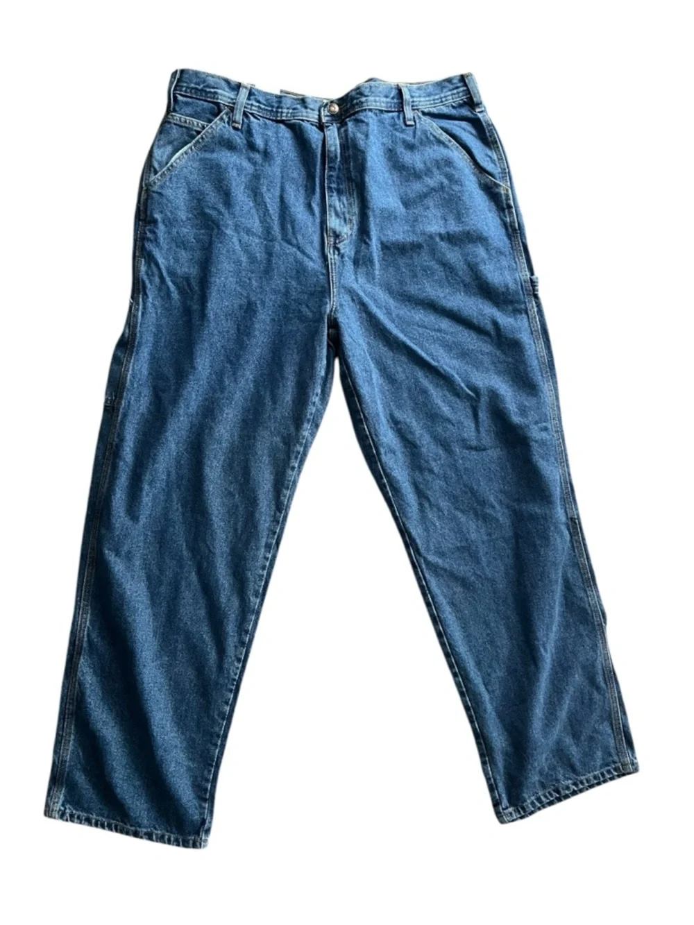NWT Full Blue 42 x 34 100% cotton carpenter jeans